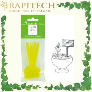 Étiquettes jaunes pour culture de plantes, plastique, jardinage, pièces - Product Image 2