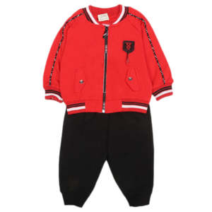 Costume 3 pièces pour garçons - Rouge - Product Image 4