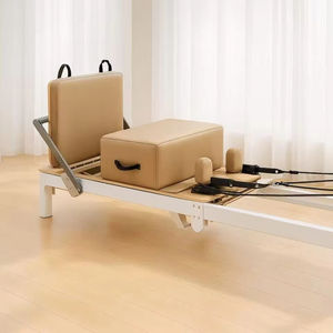 CE fábrica verificada estudio personalizado logotipo crema flexible gimnasio ejercicio camas aluminio Pilates reformador máquina plegable - Product Image 1