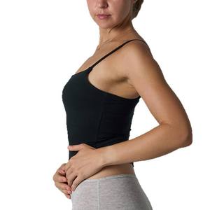 Débardeur Femme Polyvalent en Coton Respirant Tricoté Côtelé pour Yoga et Gym - Product Image 2