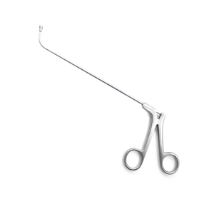 Pinzas Frontales para Senos Paranasales Stammberger, Doble Cuchara, Endoscopio Nasal Manual, Curvado hacia Arriba, Corte de 360 Grados, Acero Inoxidable - Product Image 3