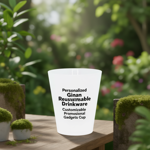 Bicchiere Personalizzato Ginan Riutilizzabile, Gadget Promozionale Personalizzabile - Product Image 3