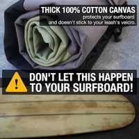 Sac de planche de surf en toile personnalisé avec housse en PVC Outils et accessoires de surf aquatiques sur le thème des lacs et des rivières