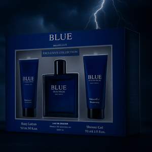 Everlyx Sophisticated Masculine Woody Fresh Notes Pour Homme Perfume Set 30ml Eau De Parfum en Spray Azul - Product Image 3