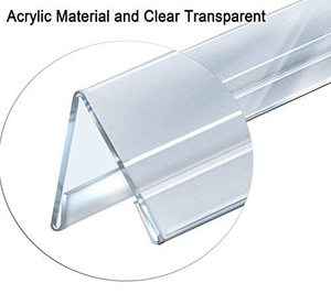 Affichage de bureau en forme de V de plaque signalétique acrylique simple à 2 faces pour des événements d'expositions de conférence d'affaires - Product Image 4