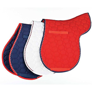 2025 tapis de selle d'équitation en coton personnalisable avec doublure en polycoton de haute qualité votre propre conception de Logo - Product Image 2