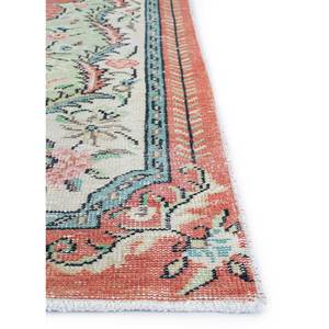 Alfombra de Lana Anudada a Mano, Rectangular, Abstracta, con Medallón Verde Vintage, para el Hogar, Alfombra Grande para Sala de Estar, Pasillo, Pae-2443 - Product Image 4