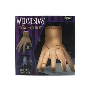 Lampe de table LED Wednesday, design Ice-Cold Hand, fabriquée en plastique durable - Product Image 4