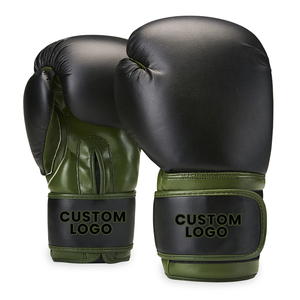 Guantes de Boxeo Profesionales Hechos en Pakistán, Guantes de Boxeo Personalizados con Impresión Profesional para Adultos, Guantes de Boxeo de Competición, Entrenamiento y Combate, Guantes de PU para Ganar - Product Image 1