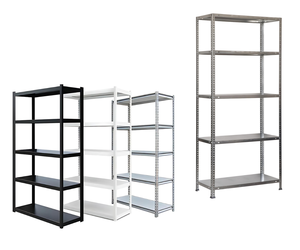 Estantería de Almacenamiento Industrial de Acero Resistente, Sistema de Estanterías Ajustables sin Pernos - Product Image 1