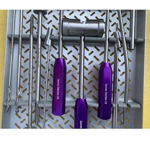 Instrumentos de Eliminación de Cemento Metálico, Juego de Elevadores Femorales, Herramientas Quirúrgicas Ortopédicas para Procedimientos de Cadera y Huesos, Manual, Certificado CE - Product Image 5