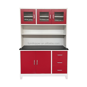 <strong>Free</strong> <strong>Standing</strong> Steel Hutch Buffet <strong>Cabinet</strong> with Storage <strong>Kitchen</strong> Furniture Metal <strong>Kitchen</strong> Pantry <strong>Cabinet</strong> Armoire Cuisine Metal - Product Image 5