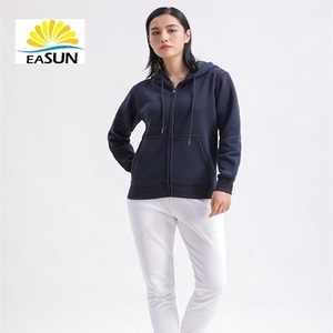Prix d'usine et vente en gros : Sweats à capuche épais noirs pour femmes, sweats à capuche en <span class=keywords><strong>tapisserie</strong></span>, sweats à capuche à col pour hommes - Product Image 1