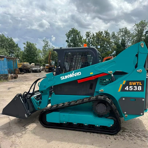 ENVÍO GRATUITO SUNWARD SWTL 4538 Cargador Compacto con Certificación EPA y CE, Cilindro Hidráulico Eaton, Motor Principal, Bomba, Caja de Cambios, Engranaje, PLC - Product Image 1