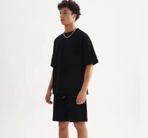 Ensemble de vêtements de sport pour hommes d'été, tenue de sport décontractée, t-shirt et short assortis, vendeur en gros de vêtements au Bangladesh - Product Image 6
