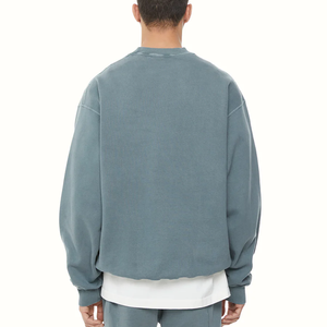 Sweat-shirt élégant pour homme 100% coton, écologique, coupe-vent, avec poche kangourou, doux et confortable, idéal pour l'hiver, pour les étudiants et les adultes - Product Image 3