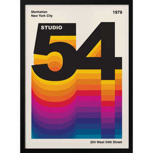 Mural de Pared Retro Design Studio 54 - Product Image 4