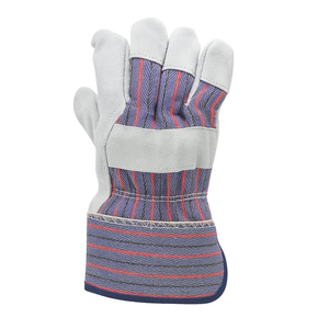 ถุงมือทำงานหนังวัวแยกชิ้นสำหรับงานหนักถุงมือนิรภัยหนังวัวผ่าข้างถุงมือนิรภัยหนังวัวคุณภาพสูง - Product Image 2