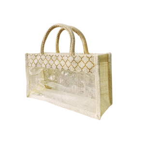 Handcrafted Jute Hamper <b>Gift</b> <b>Bag</b> Ideal for <b>Personal</b> Gifting Return <b>Gifts</b> Parties Weddings and Eco Friendly Packaging Solutions - Product Image 2