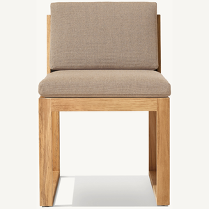 Chaise individuelle en vente chaude, style moderne, en bois de teck, pour la plage ou le bord de la piscine, pour se détendre - Product Image 1