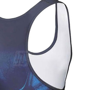 เสื้อกล้ามมวยปล้ำดีไซน์ของคุณเองฉลากส่วนตัว - Product Image 6