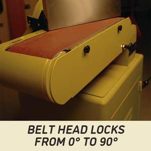 Lijadora de Banda Eléctrica 6 X 48 y Lijadora de Disco 12, 1 1/2 HP, 115/230V, 1 Fase, Modelo 31A - Product Image 2