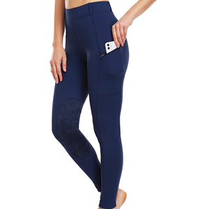 Hot Sale Women's Jodhpur Breeches Excellent Fit Compression Leggings <b>Equestrian</b> Sports Riding Polyester Customizable Custom Logo - Product Image 1