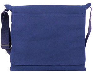 Bolso Mensajero de Lona con Solapa y Cierre de Gancho y Bucle |   Bolso cruzado para portátil, ligero y duradero, ideal para viajes - Product Image 5
