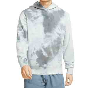 Sudadera Clásica y Cómoda de Color Moderno para Hombre, con Estampado Tie-Dye, 100% Algodón, Informal de Invierno, Manga Larga, Transpirable, Duradera y de Calidad - Product Image 1