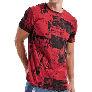 T-shirt uni à col rond et manches courtes en jersey 100% coton pour homme et femme, streetwear OEM, T-shirt de sport, téléchargé par Dress Sports - Product Image 1