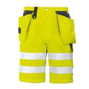 Hot Selling Solid Quick Dry Hi Vis Reflective <b>Work</b> <b>Shorts</b> Safety Cargo <b>Shorts</b> for <b>Men</b> in Factory Prices - Product Image 1