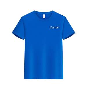 Nouveau Style tendance personnalisé imprimé à manches courtes été tissu respirant col rond couleur hommes t-shirt à vendre - Product Image 1