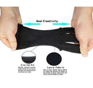 Gants sans doigts camouflage Pro antidérapants, protection solaire, légers, pour la pêche, le tir à l'arc et les sports généraux - Product Image 3