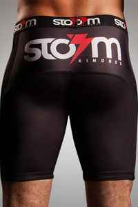 Pantalones cortos de entrenamiento MMA para hombre más vendidos, pantalones de gimnasio ajustados de compresión de entrenamiento de secado rápido de alta calidad - Product Image 2