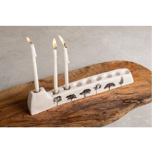 Meilleure vente moderne métal Menorah bougeoir fait à la main forme conique Table pièce maîtresse décor à la maison bon prix inspiré INS - Product Image 5
