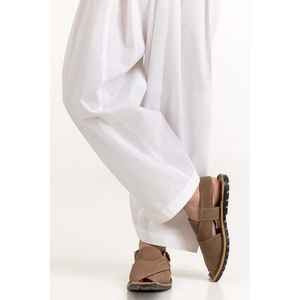 Pantalones Shalwar Básicos Blancos Estilo Harem KSH-CTN23-001 - Product Image 5