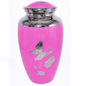 โกศเผาศพอลูมิเนียมสำหรับผู้ใหญ่กับนักล่าที่นั่งในสติกเกอร์ออกแบบเรือและสีดำสำหรับขี้เถ้ามนุษย์ - Product Image 3