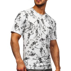 Nuevo diseño, precio al por mayor con el mejor diseño para hombres, camiseta impresa por sublimación, camiseta de sublimación de algodón 100% para hombres - Product Image 4