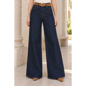 Pantalon Genis Paca Kot 7082 - Slapli Bleu marine - Product Image 2
