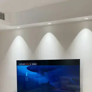 โคมไฟดาวน์ไลท์แบบฝังไร้ขอบ CaldraGlow LED 220V 4000K แสงวอร์มไวท์ 9W 18W ตัวเลือกหลากหลาย ได้รับการรับรองมาตรฐาน ETL สำหรับที่อยู่อาศัย ห้องนั่งเล่น IP65/IP44 - Product Image 2