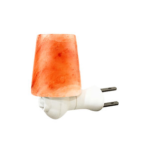 Soporte de lámparas de sal del Himalaya con forma de pirámide personalizada con forma de roca decorativa bombilla de noche natural - Product Image 6