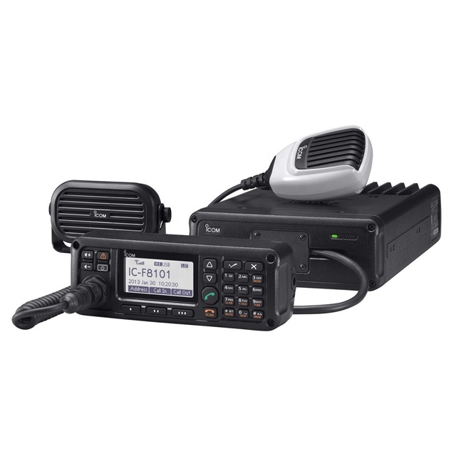 ICOM IC-F8101 HF Radio | 125W Long Range SSB Transceiver with ALE Function | HF Base or Vehicle Communication Use