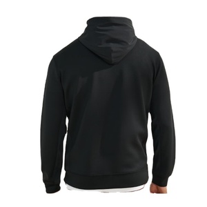 Sudaderas con Capucha para Hombre, Color Negro, Transpirables, Manga Larga, Disponibles en Diseño Personalizado con Logotipo 2026, Venta al Por Mayor - Product Image 3