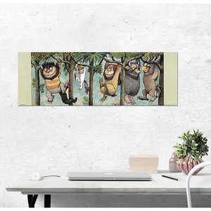 Póster de pared de diseño moderno 'Where the Wild Things Are' - Product Image 3