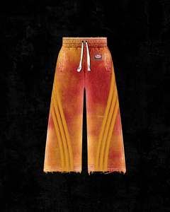 Pantalones Deportivos Personalizados para Mujer 2026, de Algodón Puro, Felpa de Alta Calidad, con Logotipo Bordado, Pierna Ancha, Estilo Casual y Holgado - Product Image 6