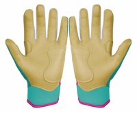 Guantes de Bateo de Béisbol al por Mayor con Protección para las Manos, Antideslizantes, Tamaños y Colores Personalizables, Cuero Genuino de Adiha Impex
