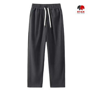 Pantalon de survêtement décontracté léger taille moyenne délavé à l'acide sport Fitness séchage rapide respirant écologique fermeture à cordon hommes - Product Image 5