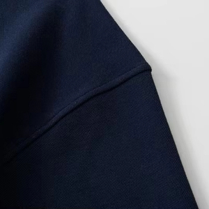 Polo para hombre con logotipo personalizado 100% algodón Color sólido Casual manga corta diseño bolsillo frontal transpirable - Product Image 4