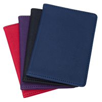 Porte-passeport en cuir PU personnalisé, vente en gros, cadeaux de Promotion de voyage, couverture de passeport, porte-cartes en cuir