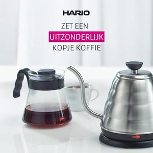 Carafe à café de 1000 ml, capacité pratique, en verre noir, écologique, style américain, fabriquée au Japon, résistante à la chaleur - Product Image 3